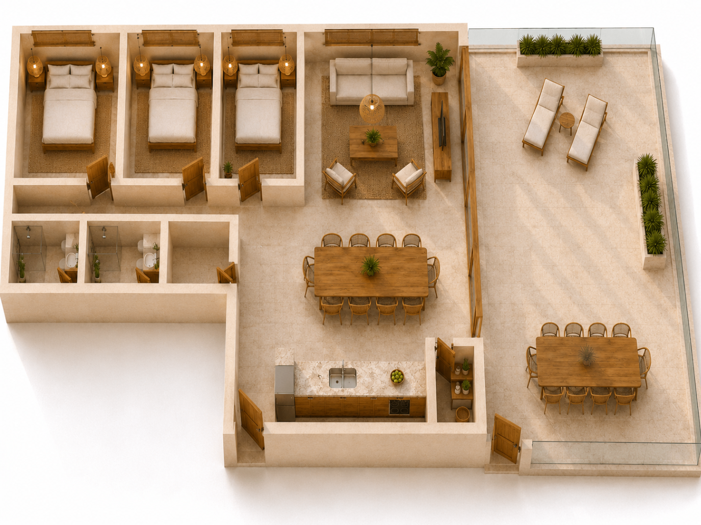 PH Type 1 residence floor plan