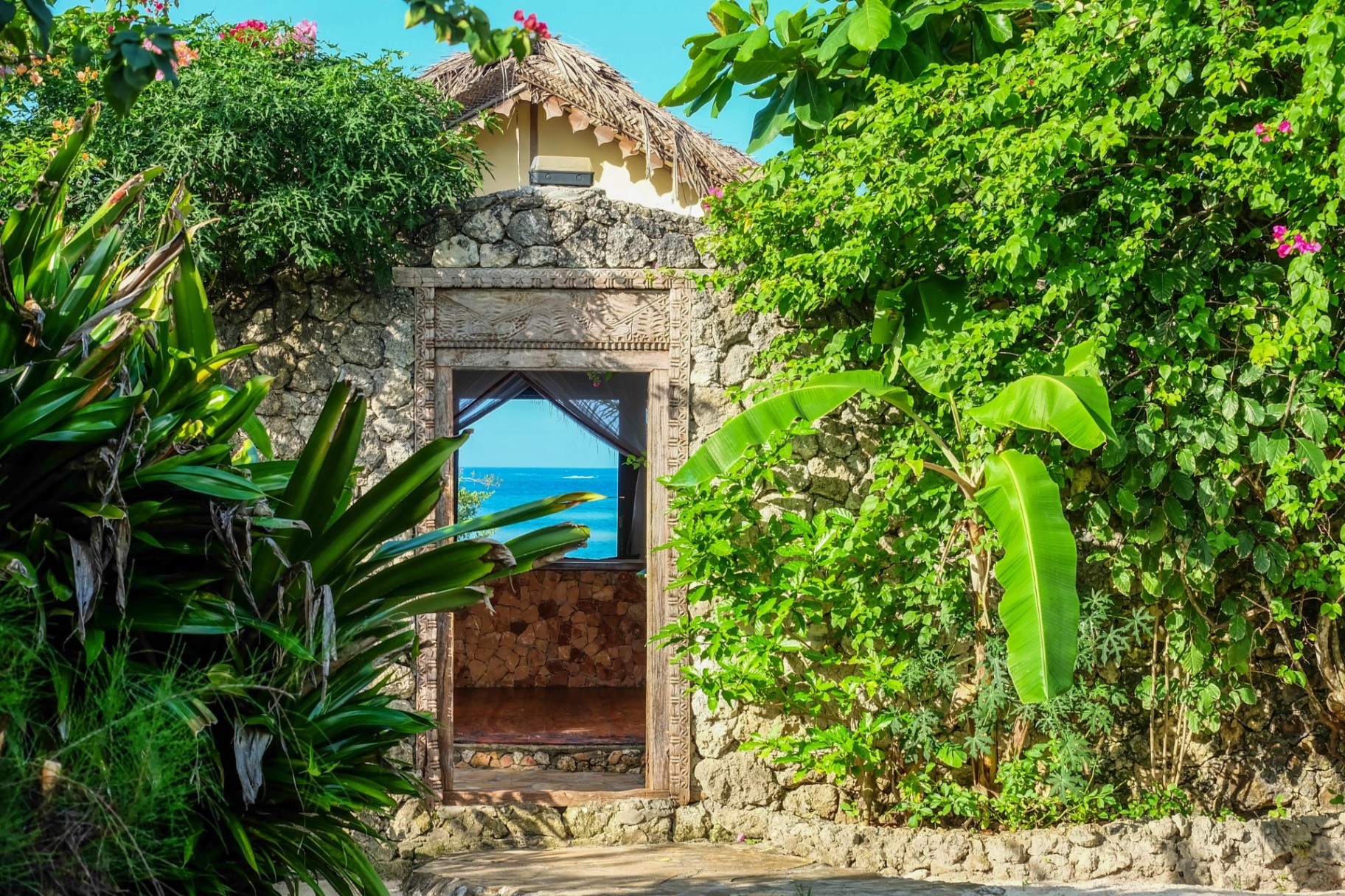 A room at Seasons Lodge, Pongwe Beach, Zanzibar